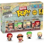 Funko Bitty Pop! One Piece - Luffy 4pk und eine &Uuml;berraschungs-Mini-Figur - 0.9 Inch