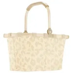Reisenthel Carrybag XS, Beige, Aluminium, Polyester, Einkaufswagen, 8 kg, Muster, 5 l