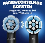 Oral-B iO Aufsteckb&uuml;rsten Kids 6+ Marvel Spiderman, Schwarz, 8 St&uuml;ck - Schwarz