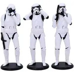 Original Stormtrooper-Figuren 3er-Pack &bdquo;Three Wise Stormtroopers&ldquo; 14 cm -