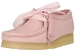 Clarks Originals Schn&uuml;rschuhe Wallebee mit glatter Kreppsohle 5342B Baby Pink Lea