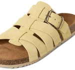 Tamaris Damen Bio/House Slipper Leder, gelb, 36 EU - 36