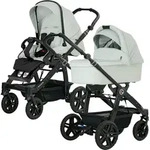 Hartan Kombikinderwagen Racer GTS Set inkl. Babywanne trend sage breeze