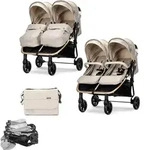 Lorelli DUO Zwillingsbuggy/Geschwisterbuggy bis 22 kg &ndash; 2 Sitze, Liegeposition,