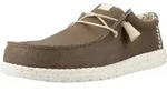HEY DUDE WALLY STRETCH CANVAS Brown - Braun - 43