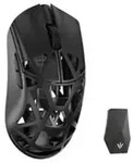 WLmouse MAXHEI-O-SHIXIN, Rechts, Optisch, RF Wireless, 30000 DPI, Schwarz - Schwarz