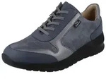 FINN COMFORT FinnStretch Mori Damen Halbschuhe blau grau Leder - Gr&ouml;&szlig;e: UK 5