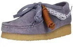 Clarks Originals Schn&uuml;rschuhe Wallabee mit Anh&auml;ngern, Quasten und Perlen 4101D