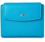 Braun B&uuml;ffel Joy Geldb&ouml;rse RFID Schutz Leder 12 cm - Blau