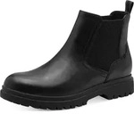 Tamaris Stiefelette Stiefelette Leder/Textil - Schwarz - 36