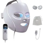 Shark Beauty CryoGlow LED-Maske und K&uuml;hlung der Augenpartie weiss/lila