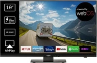 Reflexion LDDX19IBT Black Smart TV mit int. DVD-Laufwerk f&uuml;r Caravan 12/24/230...