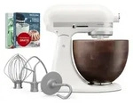 KitchenAid 5KSM156WBEPL, Standmixer, Wei&szlig;, Schlagen, Mixen, Whisking, 1,45 m,...