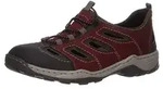 Rieker Slipper rot kombi in Gr. 40 - 40
