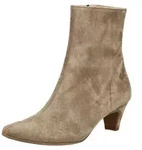 Paul Green Stiefelette Stiefelette Veloursleder - Beige - 42