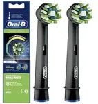 Oral B Heads 2Pcs Cross Action Black - Schwarz