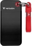Verbatim Pocket SSD, 256 GB, USB Typ-C, 3.2 Gen 2 (3.1 Gen 2), 1000 MB/s, 10 Gbit/s,