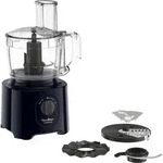 Moulinex FP2428, 2,4 l, Schwarz, Transparent, Drehregler, 800 W, 260 mm, 230 mm -