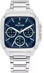 Tommy Hilfiger Herrenuhr Herald 1792222 Quarz 37 mm Edelstahlgeh&auml;use Blaues
