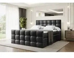 ALTDECOR Boxspringbett mit Matratze und Lattenrost - BRUGO -Z KING - 140x200 cm -
