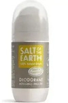 Salt Of The Earth Natural Deodorant Roll On, Amber & Sandalwood (75 ml)