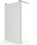 Glaszentrum Hagen LoLa 98x200 cm Walk in Duschwand Satin