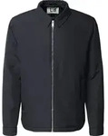 CASUAL FRIDAY Schwarze wattierte Kapuzenjacke mit Rei&szlig;verschluss Gr&ouml;&szlig;e: L -