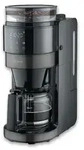 SEVERIN S-Taste AromaOne Kaffeemaschine mit Mahlwerk und Glaskanne KA 4830 - Schwarz