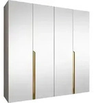 MIRJAN24 Kleiderschrank Mila 3 200 mit Spiegel, Schlafzimmer, Kleiderschrank, mit
