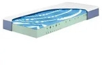 Hn8 Kaltschaum-Matratze "Dream Surf", H2, 80 x 200 cm, H&ouml;he: ca. 21 cm - Wei&szlig;