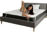 sei Design Luxus Matrazenschoner &ndash; Hygienische Komfortauflage mit Polsterung 90x200