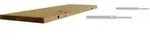 1x Schweberegal EICHE - Regal Wand - Wandregal Holz mit unsichtbarer Halterung -