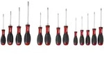 STIER Schraubendreher-Satz Big Pack 13-teilig mit Schlitz-, Phillips-, Pozidriv- und