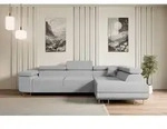 ALTDECOR Ecksofa mit Schlaffunktion und Bettkasten GUSA-L - 272x202x107 cm...
