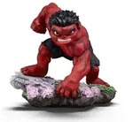 Iron Studios CAPTAIN AMERICA: BRAVE NEW WORLD (2025) &ndash; Red Hulk MiniCo-Figur - Bunt