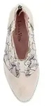 Laura Vita Damen Stiefelette aus Leder mit floral bestickter Spitze Eloiseo 37,
