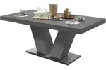 Esstisch ausziehbar Elena 160x90x76 Graphit 13992-160 - Grau