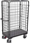 VARIOfit Paket-Vierwandwagen, hoch, seitlich vergittert Ladefl&auml;che 1200x800mm