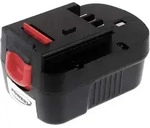 Akku f&uuml;r Black & Decker Typ A1714 2000mAh - Schwarz