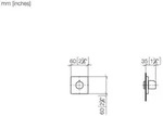 Dornbracht 36608980-27 Unterputzventil, linksschlie&szlig;end IMO