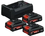 Power Set BOSCH (3 x EXBA18V-40 + GAL12V/18V-80)