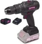Gomag Akku-Schlagbohrschrauber GO-SBS60BL 20 V inkl. 4 Ah Starter-Kit