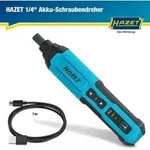 Hazet Akku-Stabschrauber 9230B-2, 5 Nm, 1/4 (6,3 mm) Sechskant hohl