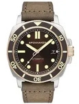 Spinnaker SP-5088-04 Hull Diver Automatik Herrenuhr 42mm 30ATM - Braun