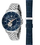 Maserati R8823140013 Herrenuhr Sfida Special Edition 44mm 10ATM - Silber