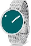 Picto 43322-0820S Deep Teal Uni 40mm 5ATM - Silber
