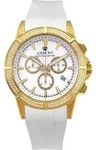 Louis XVI LXVI1136 Herrenuhr Majest&eacute; Iced Out Royale 43mm 5ATM - Gold