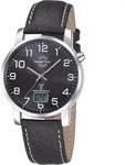 Master Time Basic MTGA-10576-24L Herrenfunkuhr - Schwarz