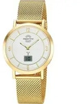 Master Time MTLA-10949-12M Damenuhr Funk Advanced Series 36mm 3ATM - Wei&szlig;