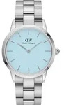 Nur Zeit Klassisch Daniel Wellington Silber Kollektion Iconic Link - frau -